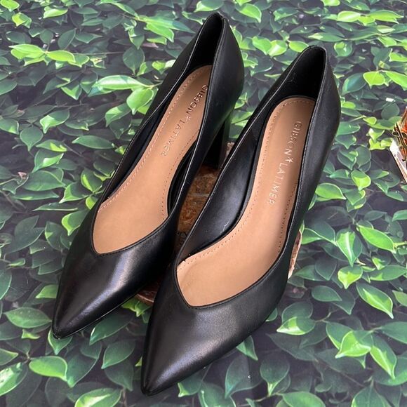 Gibson Latimer black, leather pumps - Picture 2 of 7